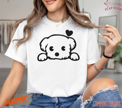 Unisex Cute Puppy Love T SHIRT,T shirt women,T shirt men,T shirt vintage Mom Dad