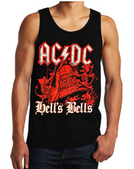 AC/DC Hell’s Bells PUNK ROCK Band Tank Top (Multiple Colors)