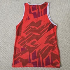 Mr 1991 Inc & Miss Go Tupac Shakur 2Pac Basketball Vest Red Multicolour Mens M/L
