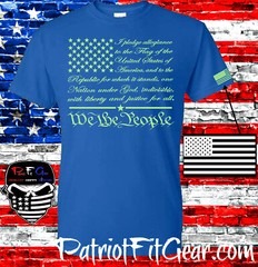 t shirt,Pledge Of Allegiance,We The People,Dont Tread On Me,USA,Molon Labe
