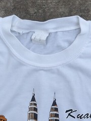 Vintage Kuala Lumpur Malaysia flag t-shirt