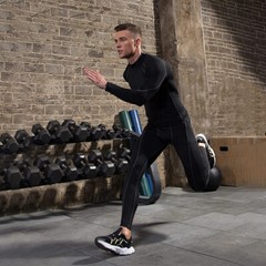 Men Sport T-shirt Quick Dry Bodybuilding Running Long Sleeve Compression Top Gym