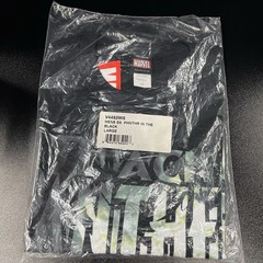 Vintage 2009 Marvel Mad Engine Black Panther Tee Shirt Size L – NEW SEALED