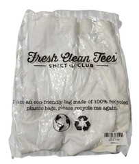 Fresh Clean Tees Mens S Tank Top Sleeveless Shirt White Cotton Blend Crewneck