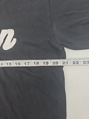 American Apparel T-Shirt Men Large Black Graphic Tee..#40225