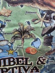 Sanibel Captiva Island T-shirt Large 100% Cotton Machine Washable