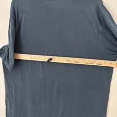 Free Fly Shirt Men’s XL Gray Blue Short Sleeve Performance Bamboo Viscose Tee