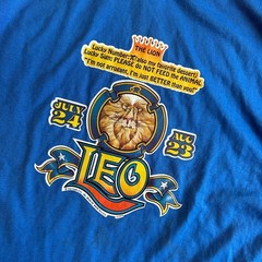 Vintage 1979 Hanes Heavyweight 50/50 Leo The Lion T-Shirt Adult XL