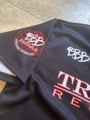 Triple-B Records BBB Worldwide Hardcore Baseball Jersey Shirt Punk Band 2XL