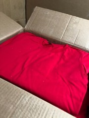 Next Level Apparel Unisex Shirt Crew Neck Blank Red T-Shirt 3900 XS Box of 72 ~