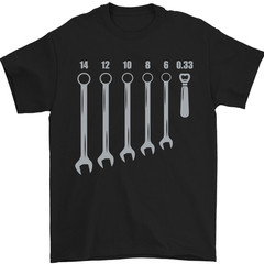 Beer Spanners Funny Mechanic T-Shirt DIY Alcohol Humor Graphic Tee