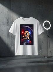 Unisex Funny Golden Retriever Driving Meme Dog Driving A Car Graphic T Shirt
