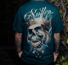 Sullen Art Collective Octopus King Premium SCM8053 Short Sleeve T-shirt For Men