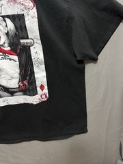 Suicide Squad Shirt Mens Black Harley Quinn Card Graphic Comic Tee XL