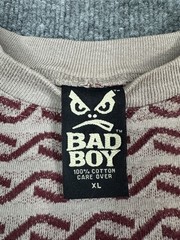 VTG Bad Boy Mens XL T Shirt 100% Cotton All Over Print Surf Skate Streetwear EUC