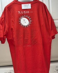 RUSH shirts LOT # 2 of 12 Shirts L and XL