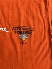 TRAVIS SCOTT ASTROWORLD NEW YORK KNICKS MSG EXCLUSIVE Medium Rap Music NBA Rare
