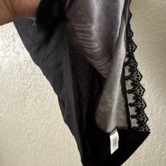 Women’s D.Signed Asymmetrical Black Graphic Top Size Medium