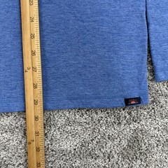 Faherty Cloud Cotton Henley Mens XL Blue Long Sleeve Pima Cotton Modal Peru Made