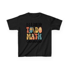 Good Day To Do Math Teacher Vintage Groovy T-Shirt
