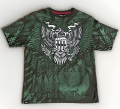 Y2K Contender Cheddar Money 100 Dollar Bill Green Short Sleeve Crew XL Tee Shirt