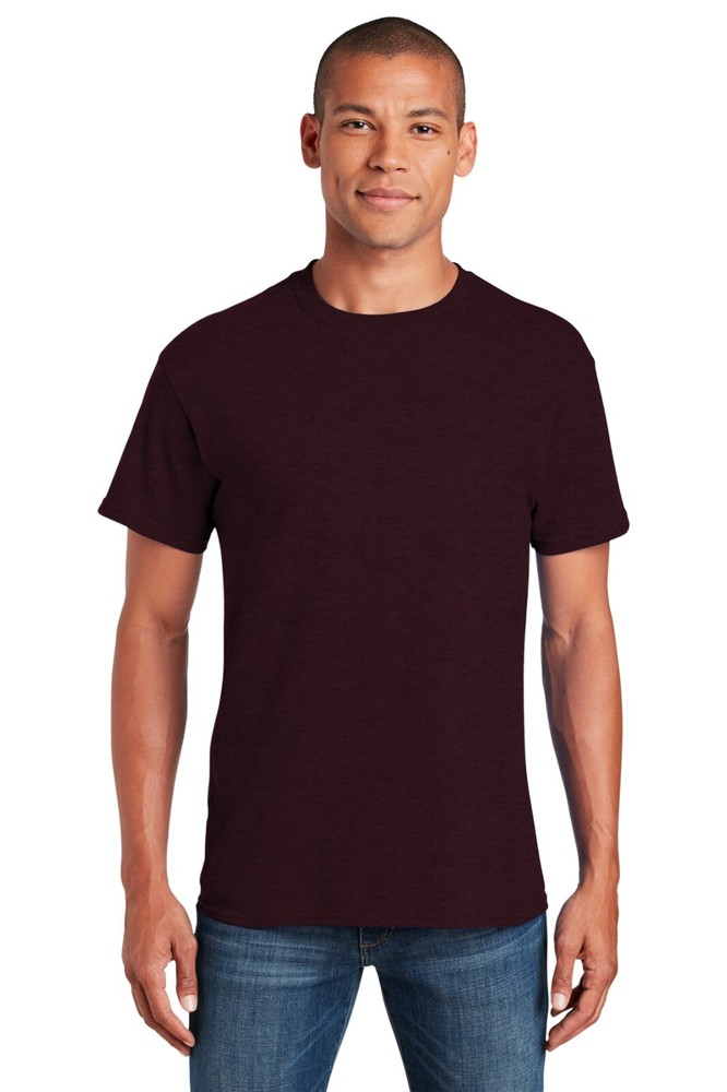 (5 pack) GILDAN Mens Plain BLACK T Shirts SIZE LARGE