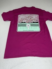 Delta Pro Weight Men’s T-Shirt Fuscia Medium Short Sleeve Graphic M