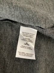 ATHLETIC WORKS DRIWORKS GRAY TRI BLEND MUSCLE Tank Sz M*