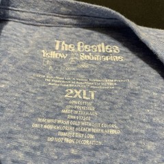 The Beatles Yellow Submarine Blue Mens T-Shirt 2XLT