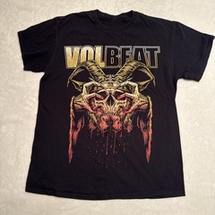 Vintage Volbeat Band T-shirt Skull Logo Band Tee Rock UR049 FREE SHIPPING