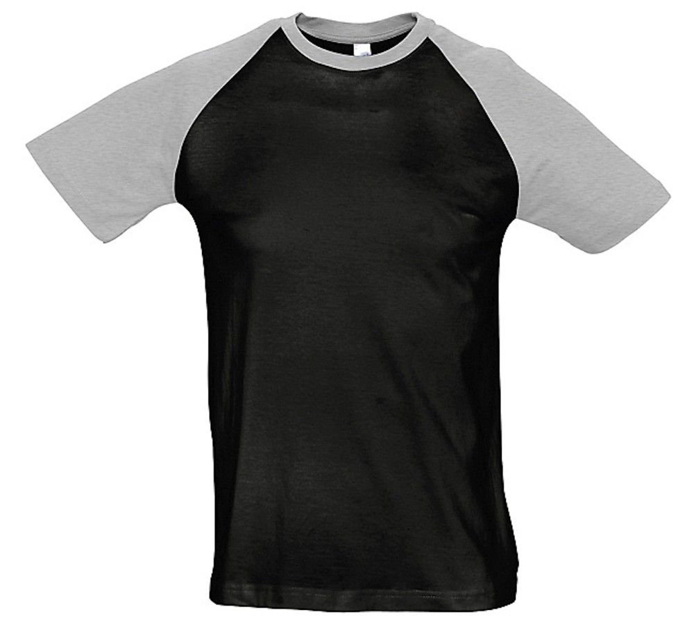 SOLs Mens Mans Contrast t Shirt Baseball Tee shirt Two Tone T-Shirt S- 3XL