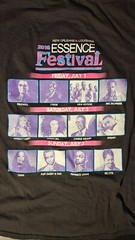 2016 Essence Festival T-Shirt Adult 2XL Black Kendrick Lamar Puff Daddy Rap