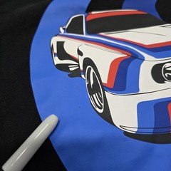 EUC Size MEDIUM Puma x BMW Motorsports Vintage Car T-Shirt 1975 MMS Graphic Tee