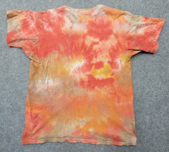 John Henry Mens Tie Dye T-Shirt Size L (42-44) Combed Cotton USA Made