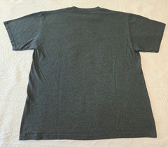 Majestic New York Yankees Gray T-shirt Size Large Neon Border Logo