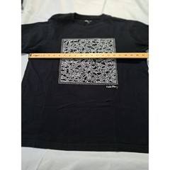 Uniqlo UT Keith Haring Pop Art Graphic T-Shirt Black White Mens Large