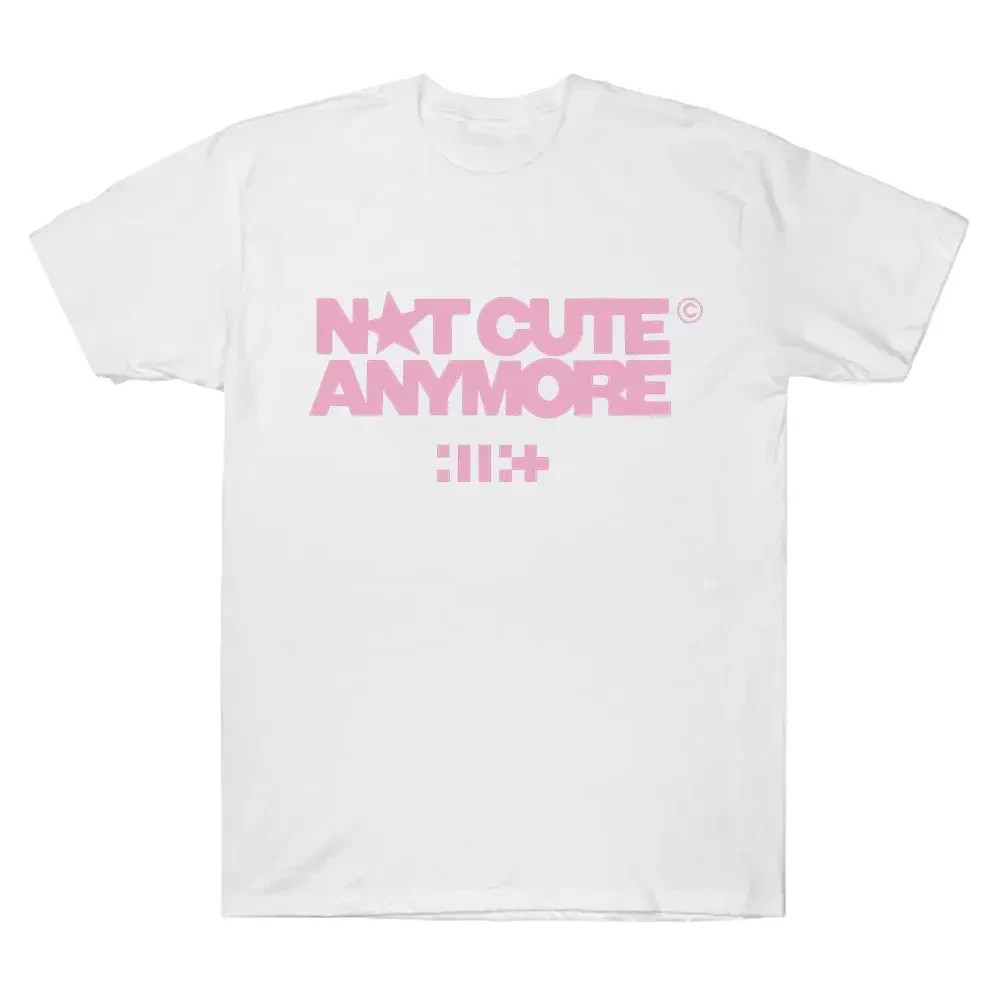 ILLIT Not Cute Anymore Album T Shirts ILLIT Girl Band T-shirt Korean Fashion Sum