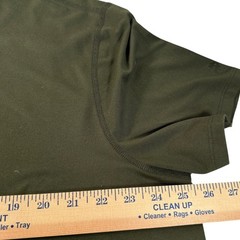 All in Motion Mens XXL Olive Green Performance Short Sleeve T-Shirt Activewear