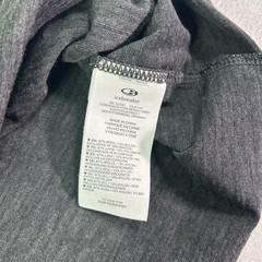 Icebreaker Merino Wool Blend T-shirt Men’s Medium Grey Short Sleeve Crew Graphic