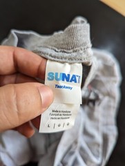 Suna Sharp Nationals gray t-shirt sz l