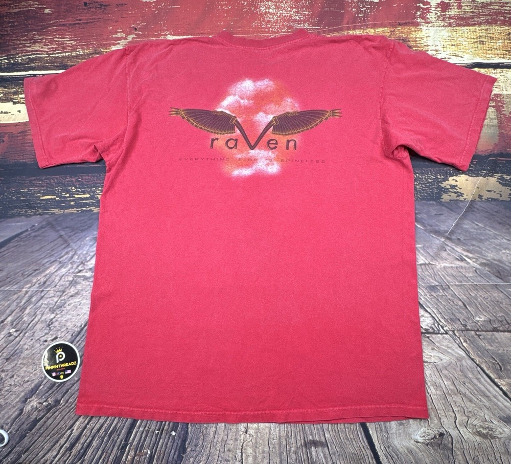 VTG 90’s Cannondale Shirt RAVEN Super V Mens 2XL Mountain Bike Promo Faded MTB