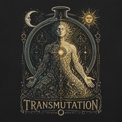 Alchemical Transmutation Shirt Hermetic Occult Esoteric Alchemy Art Tee XS-5XL