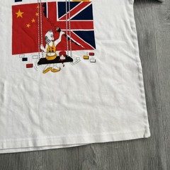 Vintage Hong Kong 1997 Shirt Mens Large White Rambo Flag Souvenir 90s Tee