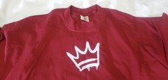 Shaka Wear Oversized Super Max 2XL Burgundy SS Cotton Kingdom Pursuit
