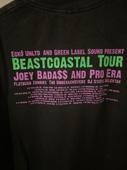 Sz XL Pro Era x The Underachievers X Flatbush Zombies Beast Coastal Tour Tee