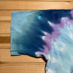 Vintage 90s 1993 Jerry Jaspar Dolphin Yin Yang Solar Eclipse Tie Dye Shirt XXL