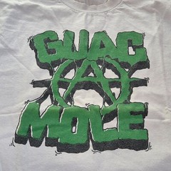 Vintage 2000s Guacamole Anarchy T Shirt Avocado Rebellion Large Summer Tee