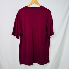Y2K Famous Stars and Straps Mens XL Family Graphic Tee Burgundy Short Sleeve