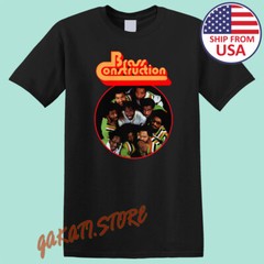 Brass Construction Get Up To Get Down Men’s Black T-Shirt Size S-5XL