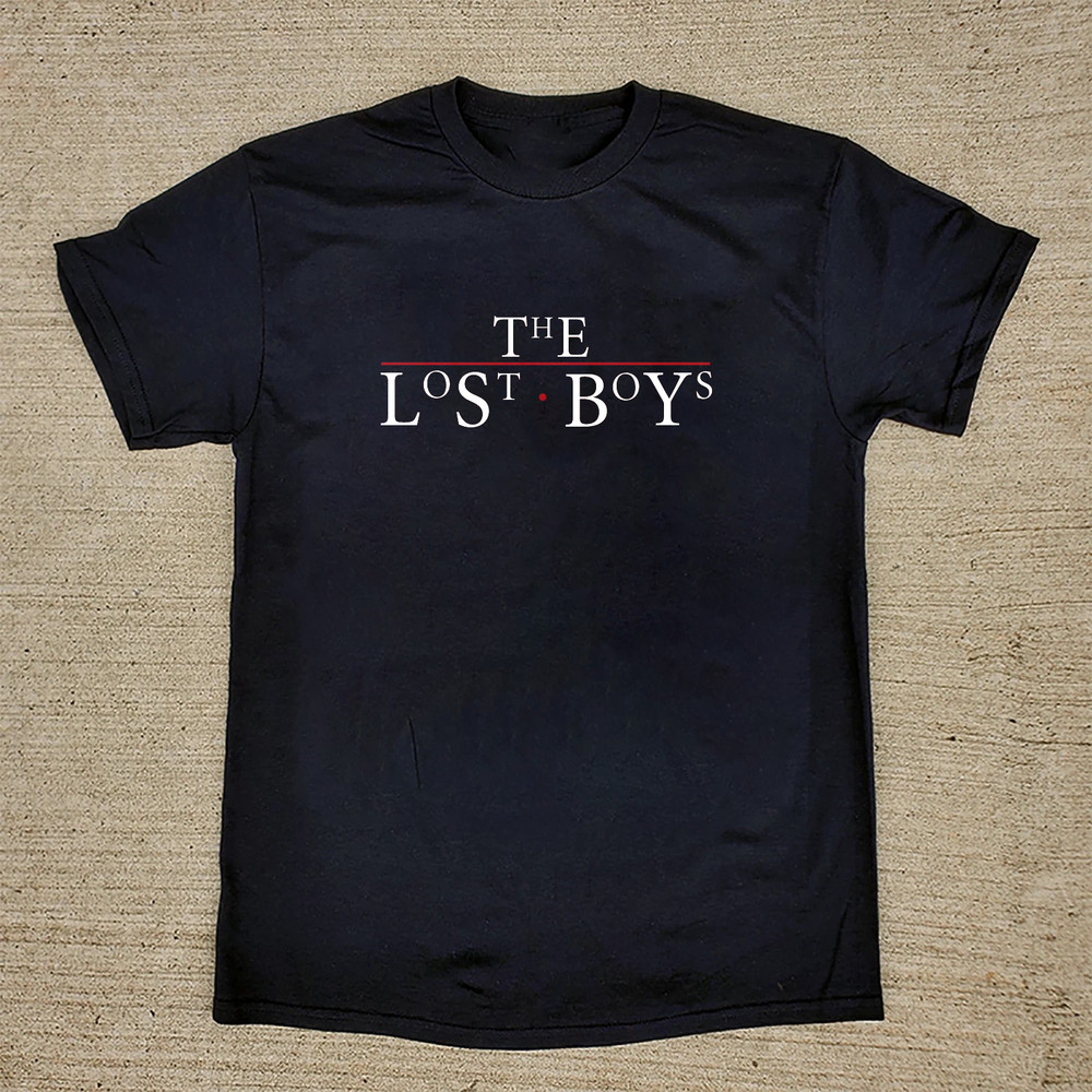 The Lost Boys Black Cotton All size S-5XL Unisex T-shirt Rare IA576